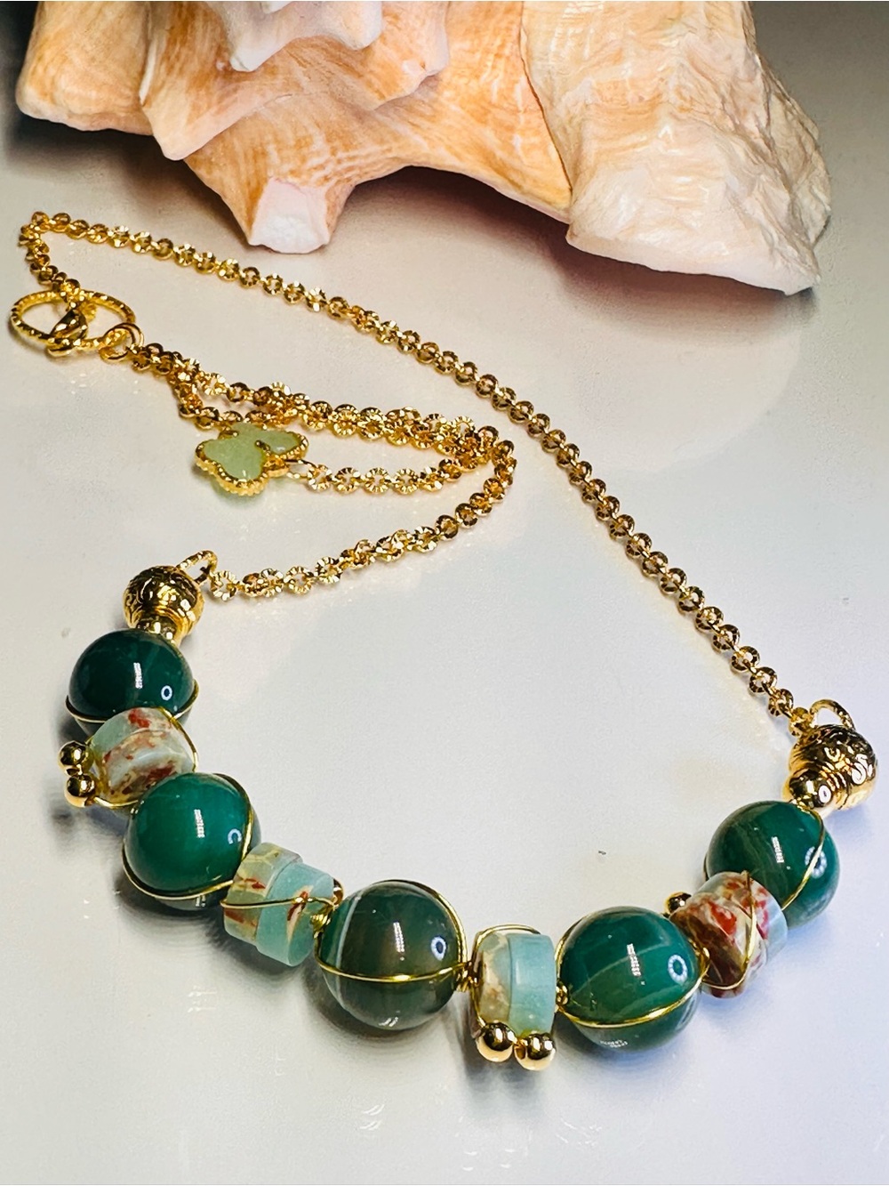 AGATE+ Imperial Jasper NECKLACE